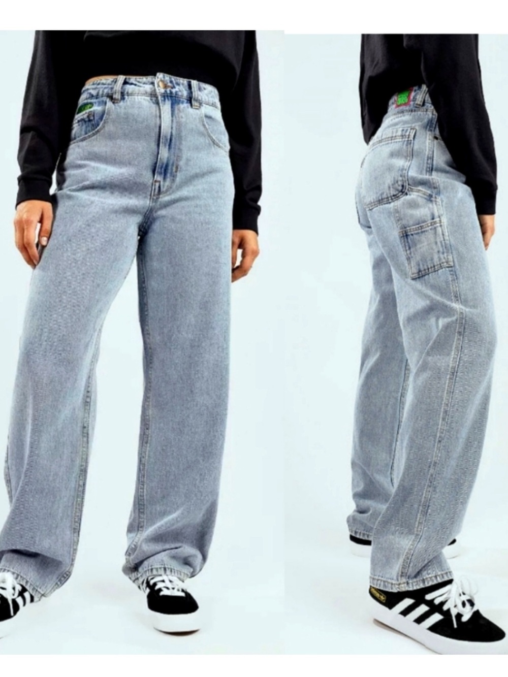 Empyre Tori Baggy Carpenter 90s sk8 Jeans sz 4